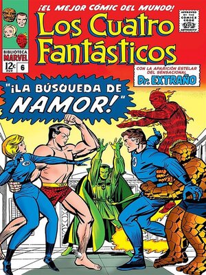 cover image of Biblioteca Marvel. Los cuatro Fantásticos 6